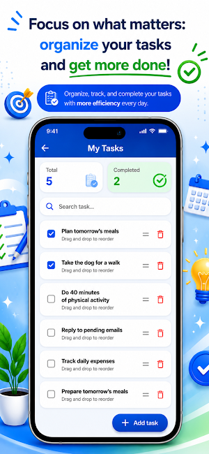 Shopping and Task Lists Screenshot 3