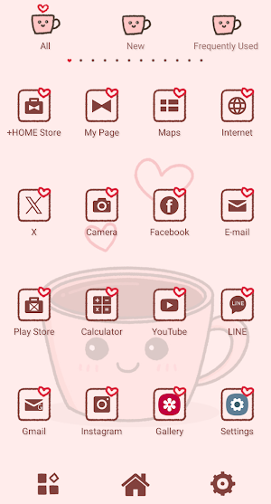 HotChocolate Theme +HOME Screenshot 2