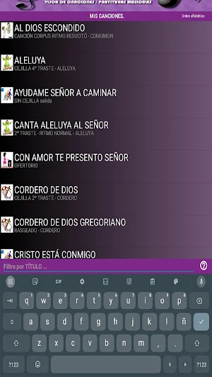 VISMUSICv4 LETRAS Y ACORDES Screenshot 3