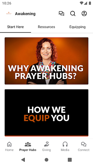 Awakening Prayer Hubs Screenshot 1