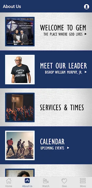 Greater Ebenezer Ministries Screenshot 1