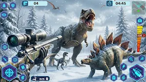 Dino Hunter Wild Shooting Game Screenshot 1