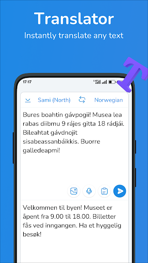 Sami-Norwegian translator Screenshot 0