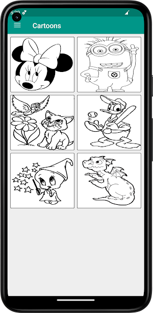 Permainan Mewarnai gambar Screenshot 3