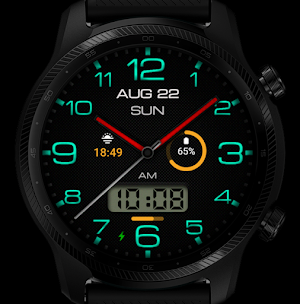 Classic MOD 6 V2 PRO Watchface Screenshot 2