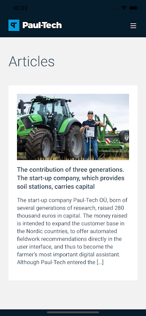 Paul-Tech Screenshot 2
