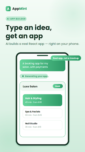 HTML & Web to APK:AppMint Screenshot 1