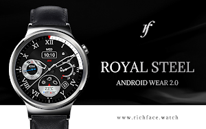 Royal Steel Watch Face Screenshot 0