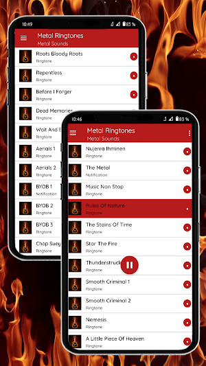 Metal Ringtones For Mobile Screenshot 0