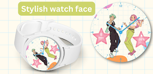 Cool Anime Watch face Screenshot 2