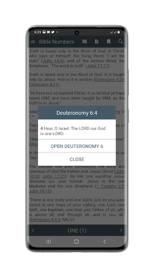 Bible Numbers with Meaning Screenshot 2