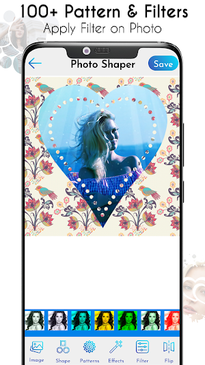 Photo Shape Editor - Square DP Screenshot 2