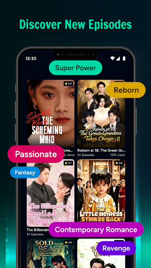 DramaLive: Short Drama Series Screenshot 1