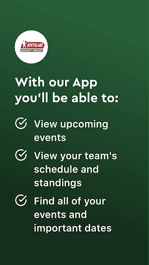 Northland Hockey Events Screenshot 1