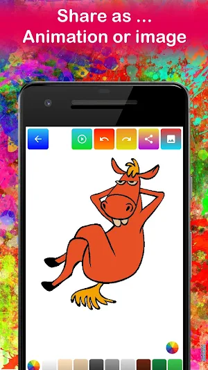 Farm Animals Coloring Screenshot 2