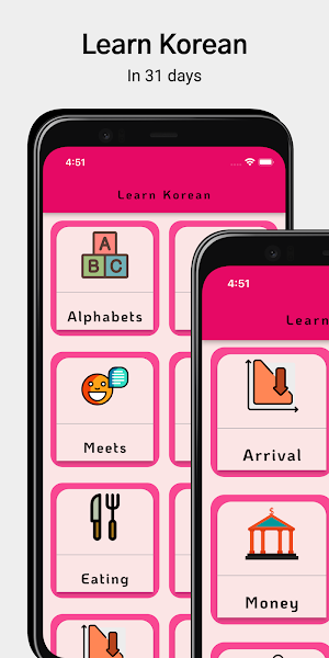 Learn Korean for Beginners! Screenshot 0