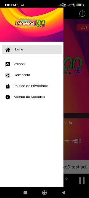 Radio Frecuencia 100 Trujillo Screenshot 1