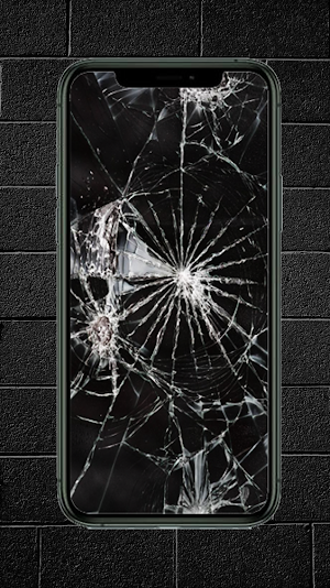Broken Screen Prank Wallpaper Screenshot 1