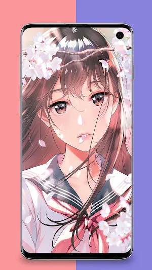 Anime Girl Wallpaper Screenshot 1