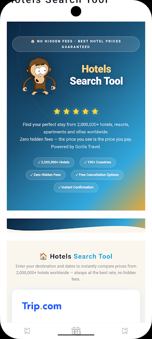 Gorila Travel Screenshot 0