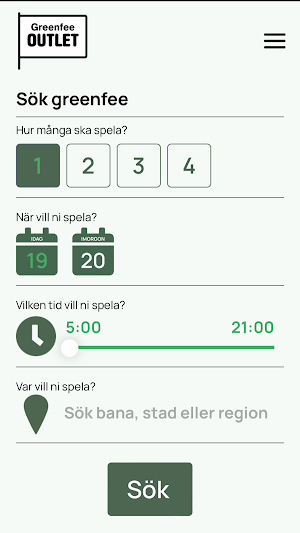 Greenfee Outlet Screenshot 3
