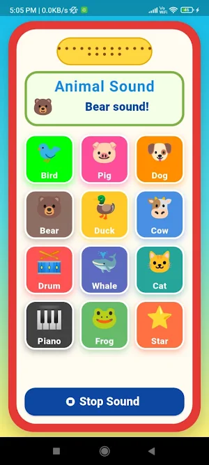 Animal Sound Kids Phone Screenshot 2