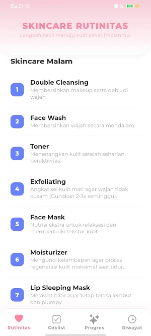 Skin Diary Screenshot 2