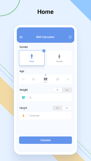 BMI Calculator- Weight Monitor Screenshot 0