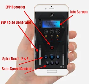 EVP Finder II Paranormal Spirit Box Screenshot 0