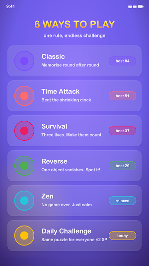 MemoPop: Brain & Memory Game Screenshot 2