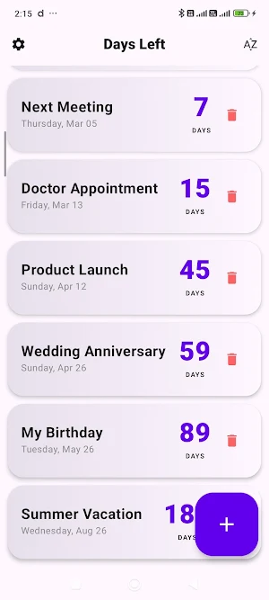 Simple Countdown Screenshot 3