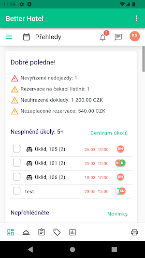 Better Hotel - PMS Screenshot 1