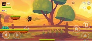 Zup-Zania: Crazy Ninja Cat Screenshot 1