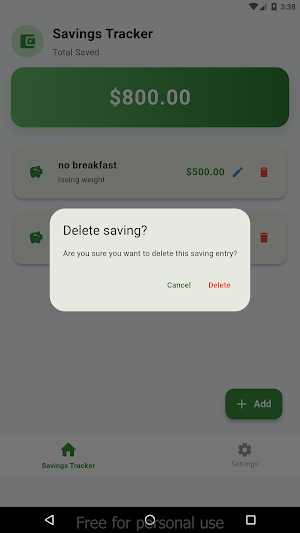 Savings Tracker screenshot 8