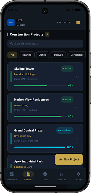Site Manager – Construction Screenshot 1