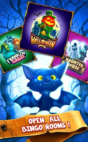 Halloween Bingo - Free Bingo Games Screenshot 1