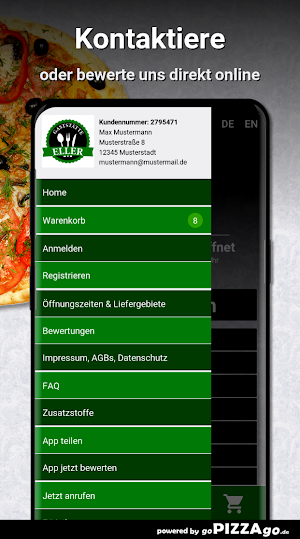 Gaststätte Eller Mainaschaff Screenshot 2