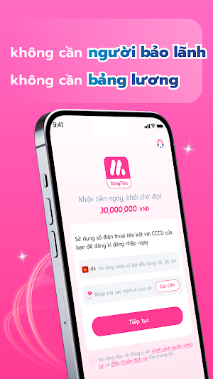 DòngTiền - Vay trực tuyến Screenshot 3