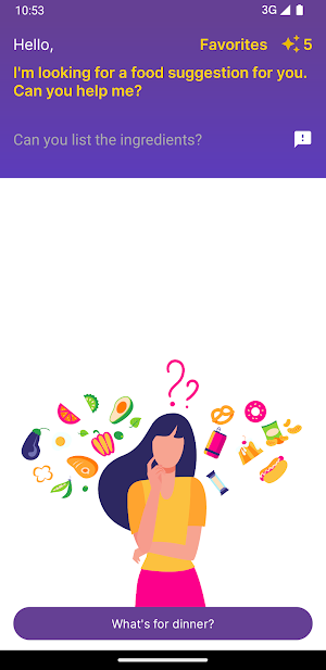 What's for dinner? Screenshot 1