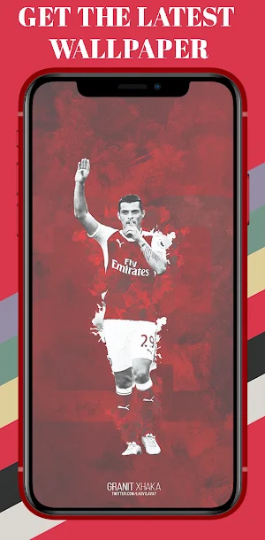 Granit Xhaka Wallpaper Screenshot 1