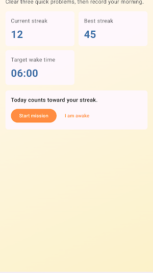 Early Rise Streak Screenshot 0