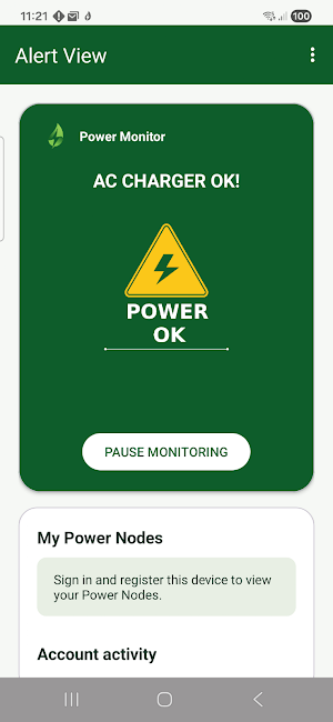 Power Grid Monitor Screenshot 0