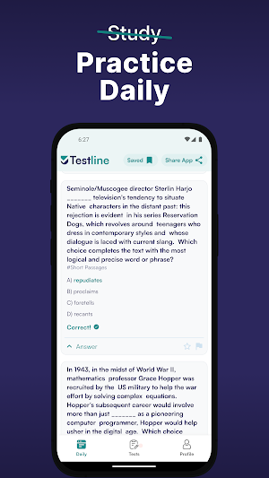 Banking Exam Prep - Testline Screenshot 2