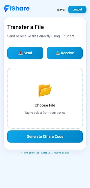 fShare Screenshot 1