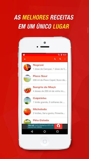 Receitas de Coquetéis Screenshot 3