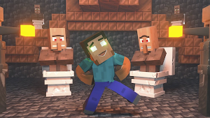 Skibidi Toilet Villager MCPE Screenshot 3