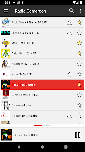 RADIO CAMEROON Screenshot 1