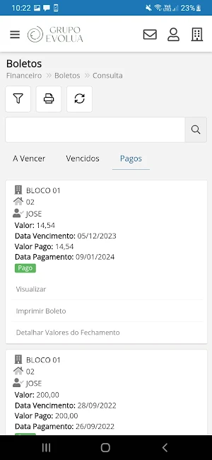 GRUPO EVOLUA Screenshot 2