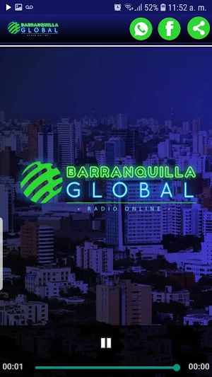 Barranquilla Global // Radio Online Screenshot 1