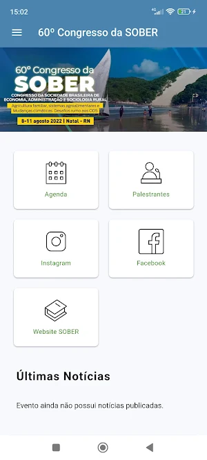 60º Congresso da SOBER Screenshot 0
